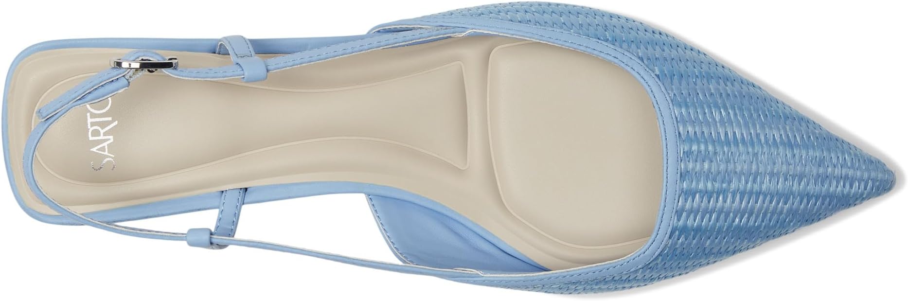 Балетки Franco Sarto Women's Pheby Slingback Shoes, Denim Blue — фото 2