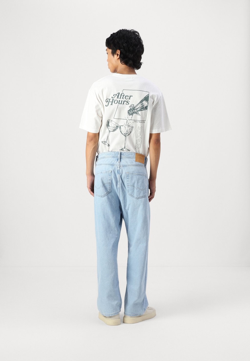 

Джинсы свободного кроя JJIRON JJORIGINAL Jack & Jones, синий деним