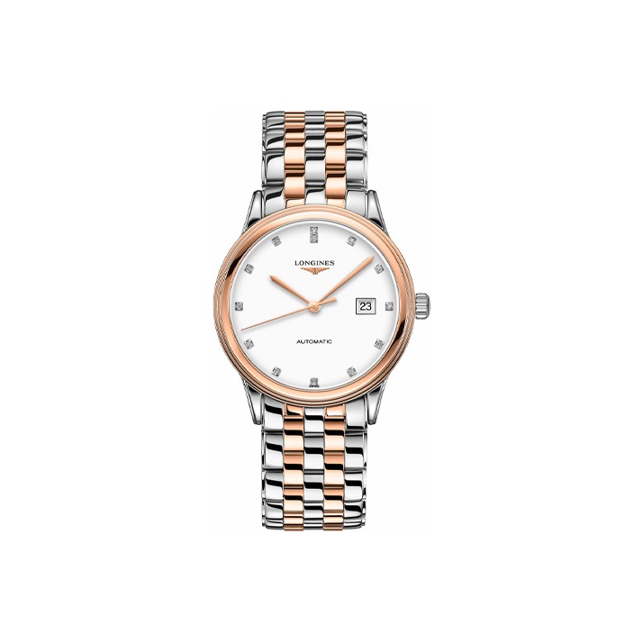 

LONGINES Часы Men's Military Flag Collection Watch, White Dial