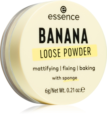 

Матирующая рассыпчатая пудра essence BANANA LOOSE, 6 g