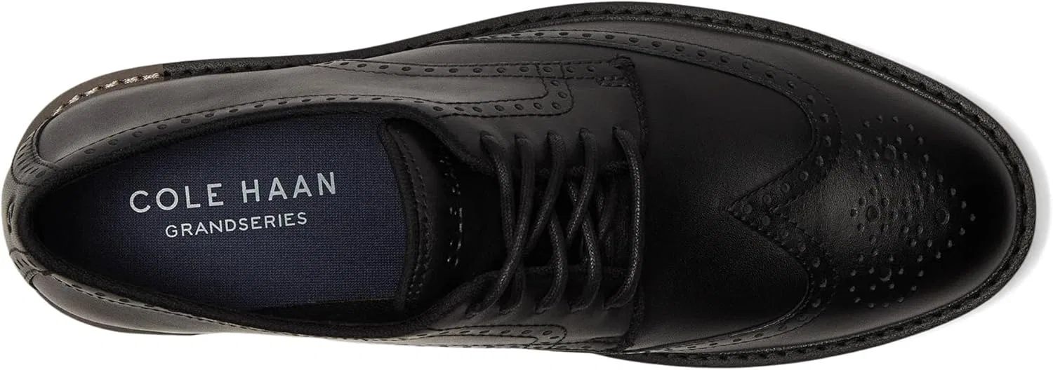 Мужские оксфорды Cole Haan Go-to Wingtip, черный/серый — фото 3