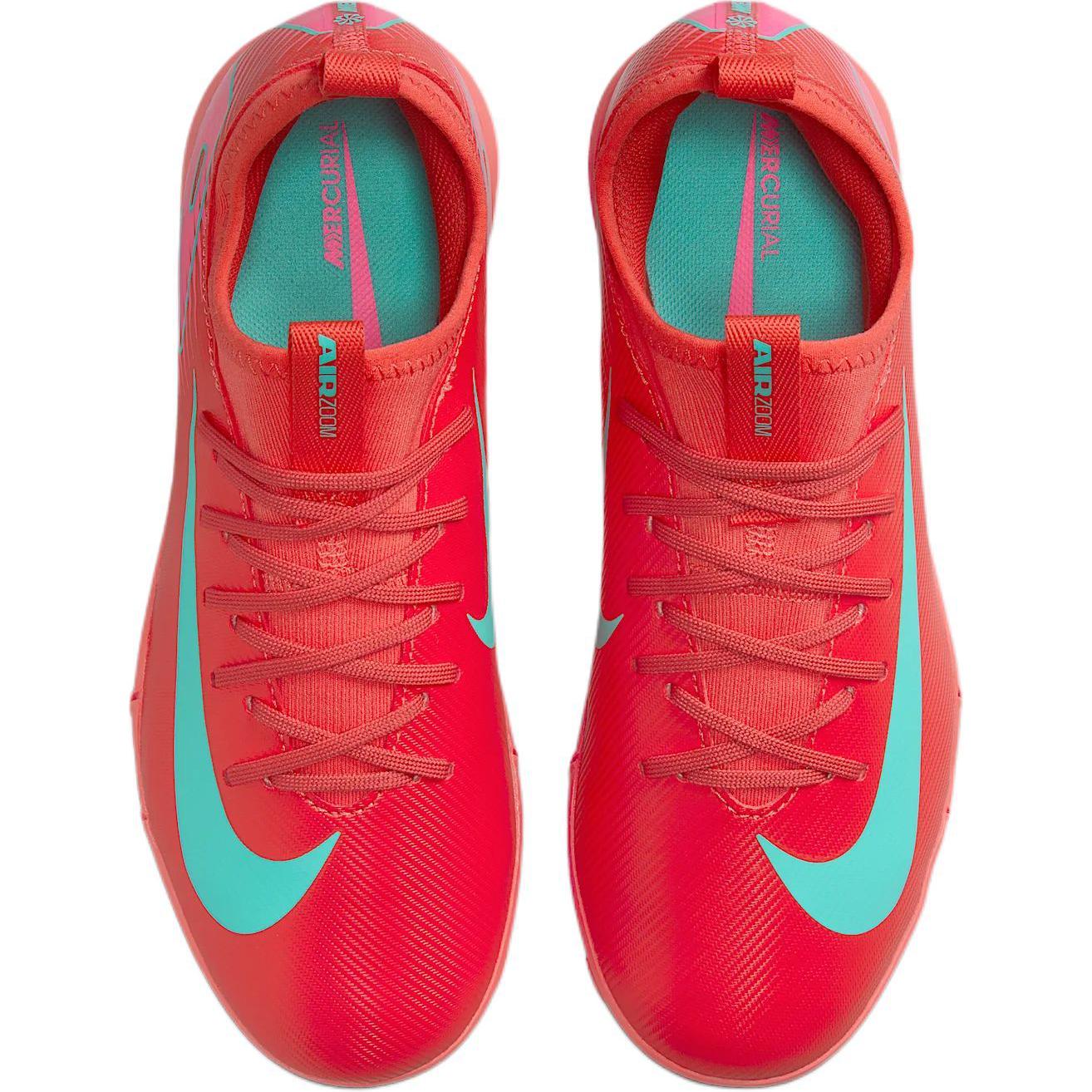 Nike Детские футбольные бутсы Mercurial Vapor 16 Club Junior Academy удобные нескользящие износостойкие низкие красные — фото 4