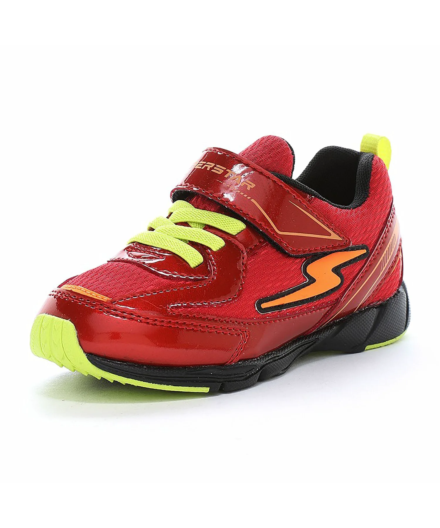 Детские кроссовки MoonStar SS K1240 красного цвета Superstar, Red