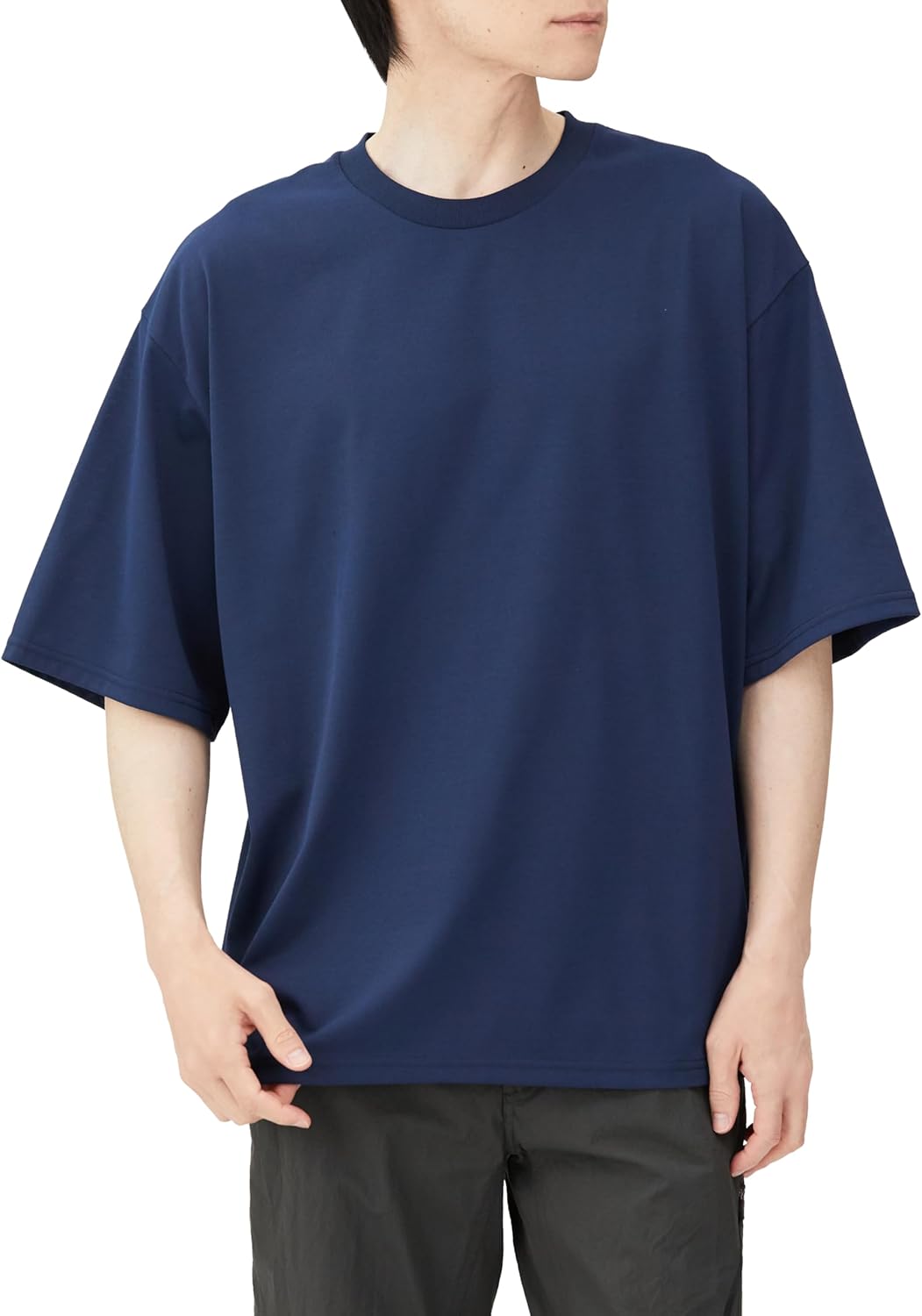 

Футболка Helly Hansen Marine Paper Print (HH62410), унисекс, короткий рукав, быстросохнущая, эластичная, гладкая ткань, темно-синий