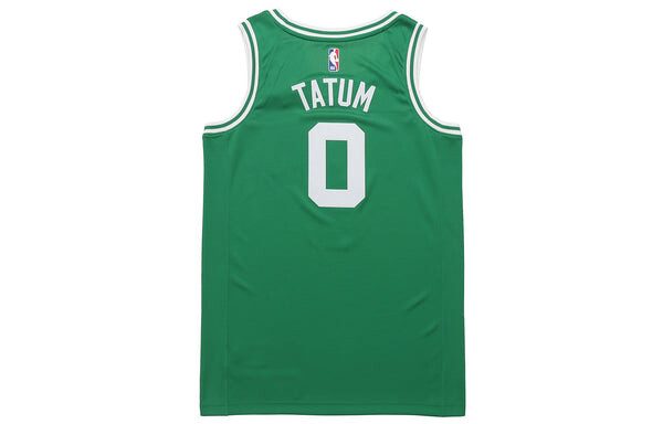 Майка Nike NBA Sports Basketball Jersey/Vest SW Fan Edition 20 Season Celtics Team Tatum 0 Green, зеленый — фото 2