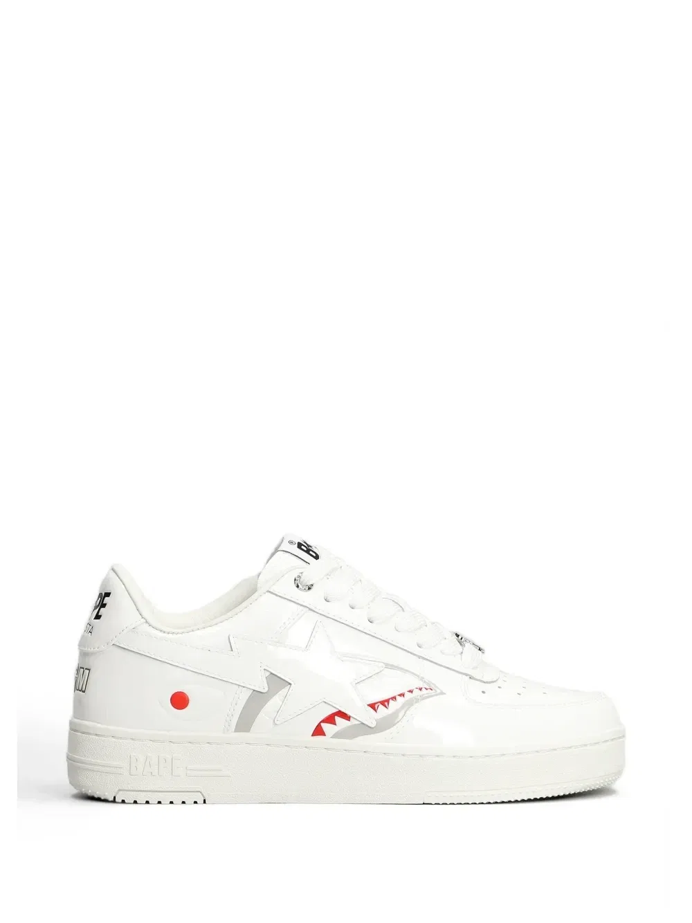 Кроссовки Bape STA Shark A BATHING APE, белый
