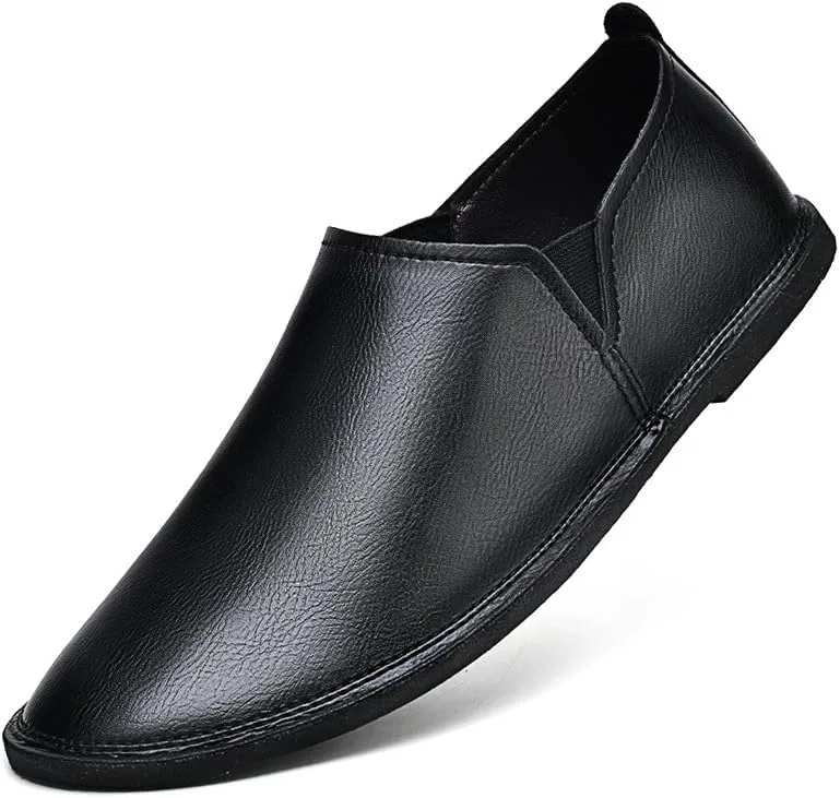Лоферы мужские классические, черные TAYGUM — фото 3