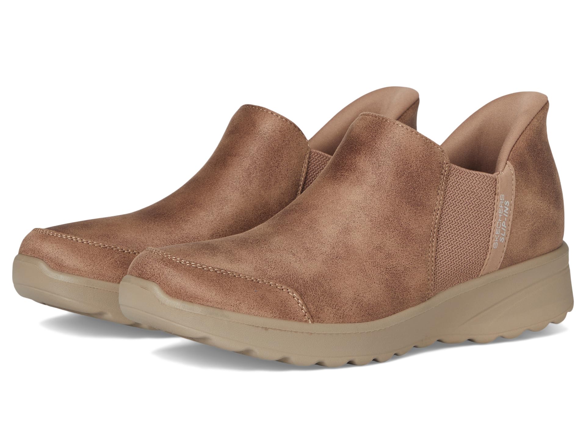 Ботинки SKECHERS Lovely Vibe - Autumn Leaves Hands Free Slip-Ins, Mushroom