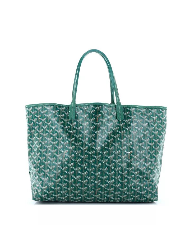 

Сумка-тоут PM Saint Louis из покрытого холста Pre-Owned Goyard, зеленый