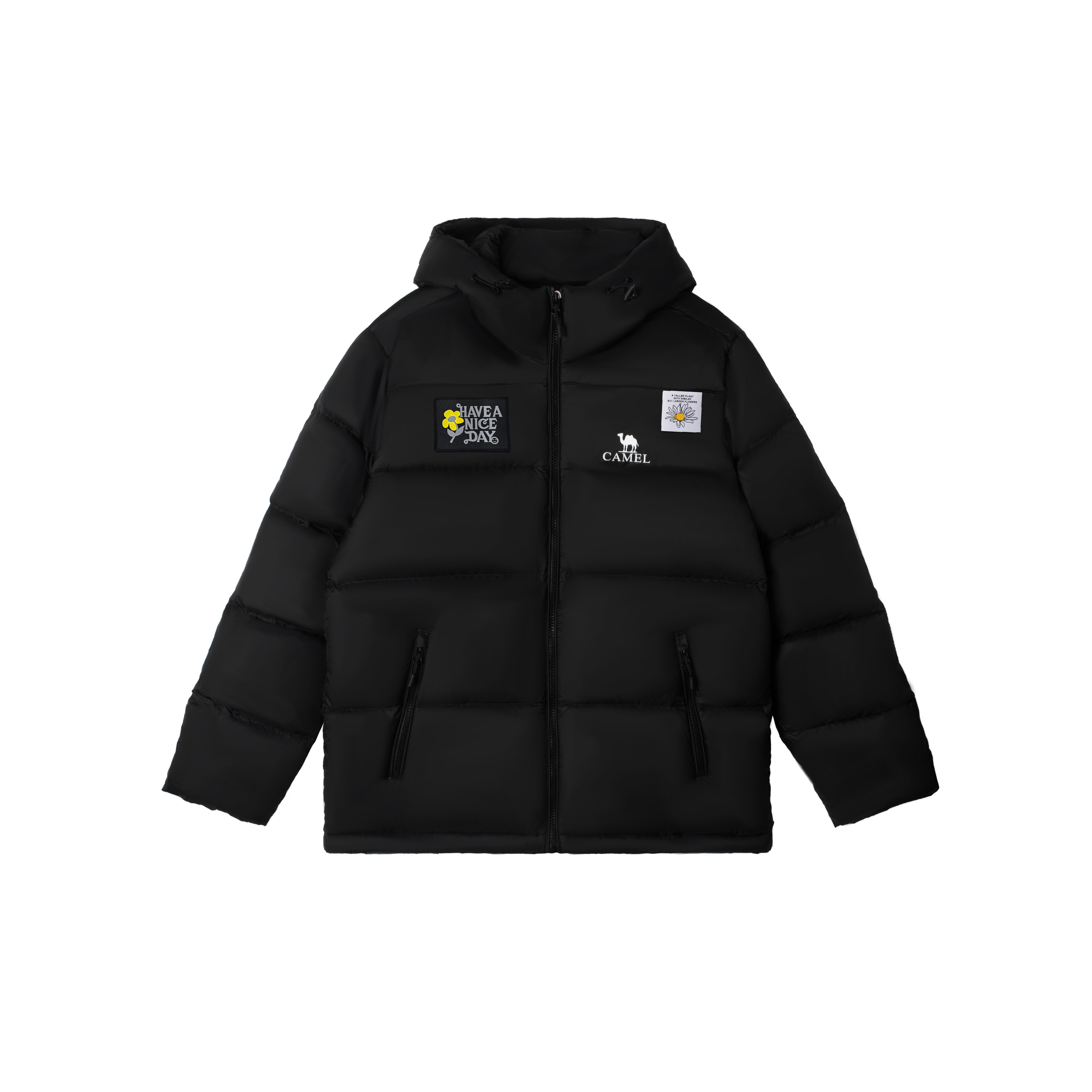 

Теплая куртка из флисовой коллекции Down Unisex CAMEL, phantom черный