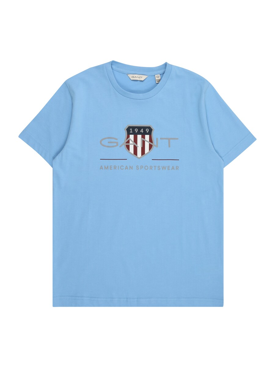 

Рубашка GANT, цвет marine blue/Azure