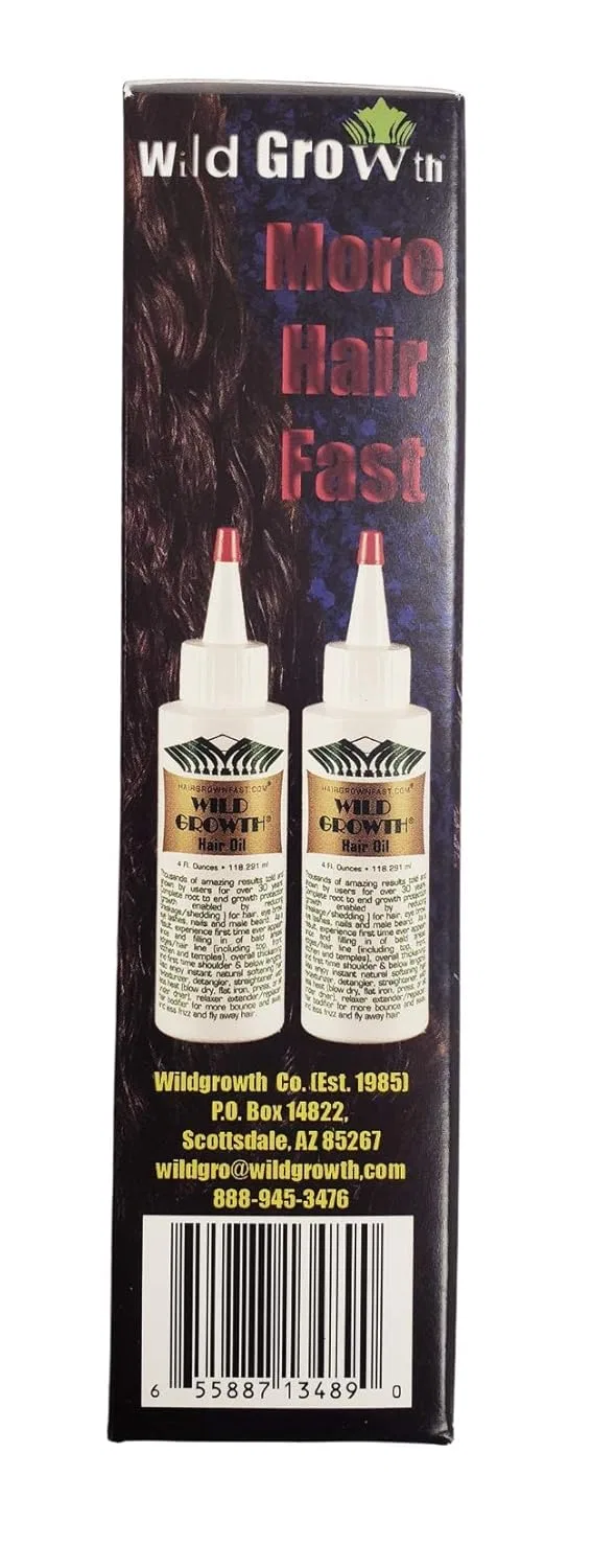 Масло для роста волос Wild Growth Hair Oil, 118 мл (2 шт.) Wild Growth — фото 4