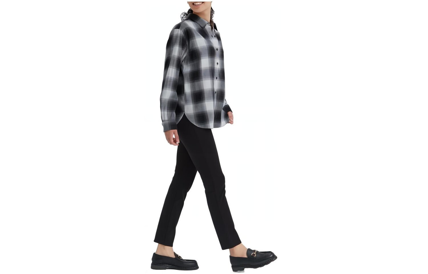

Повседневные брюки женские черные Uniqlo