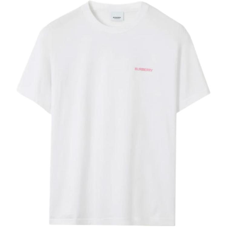 

Burberry Футболка SS23 женская белая, Белый, Burberry Футболка SS23 женская белая