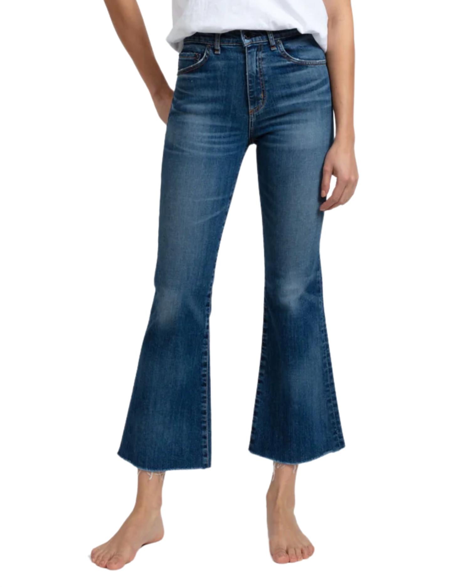 

Укороченные джинсы Geek Clare в цвете Auburn ASKK NY, Auburn