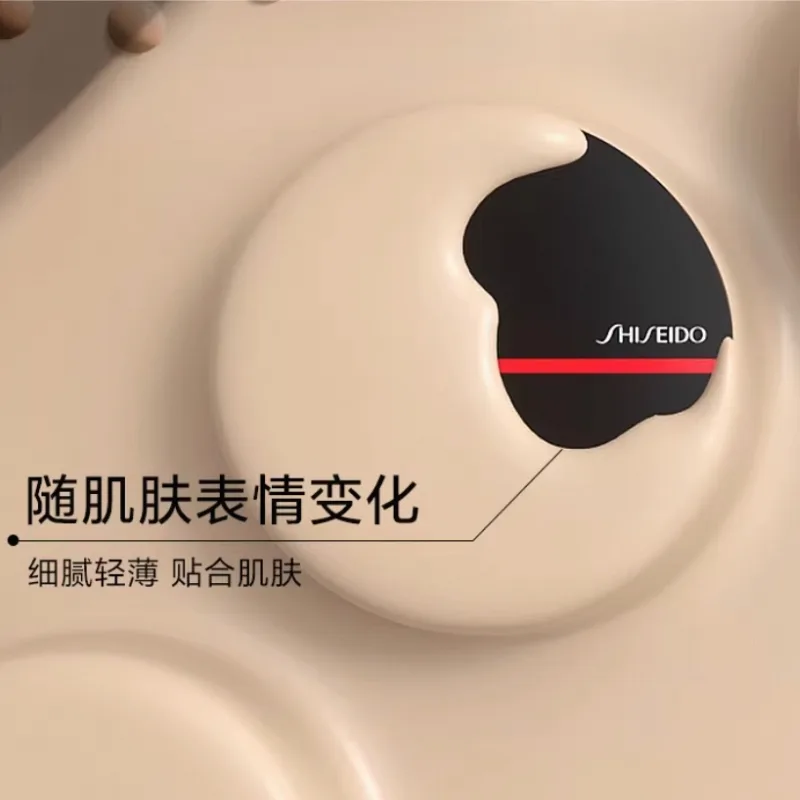 SHISEIDO Адаптивный тональный крем для кожи долговременный макияж Black Air Cushion без эффекта маски, #N1.5 13g Pink to White Porcelain — фото 4