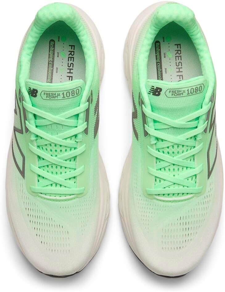 Мужские кроссовки New Balance Fresh Foam X 1080 V14, Electric Jade/Reflection/Dark Silver Metallic — фото 4