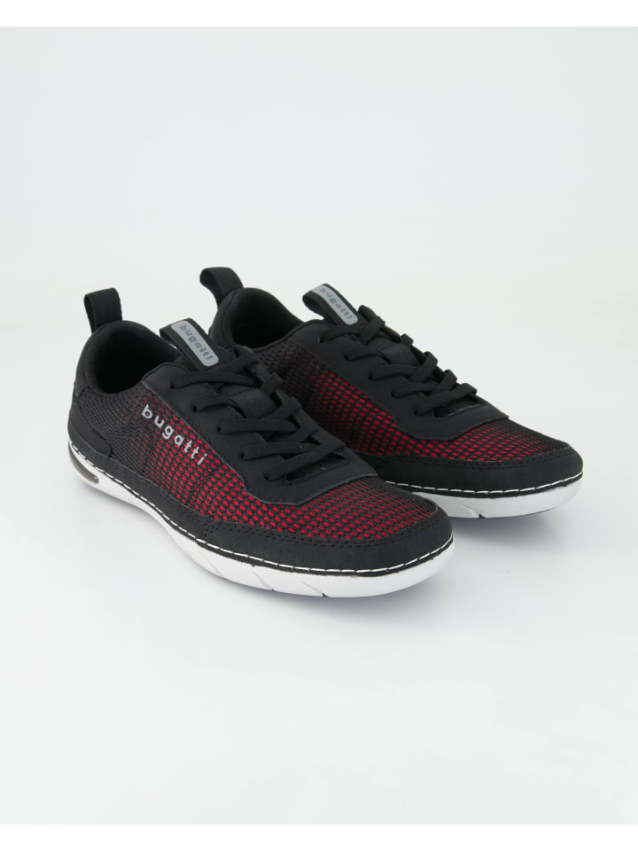 

Кроссовки на шнуровке bugatti shoes, черный