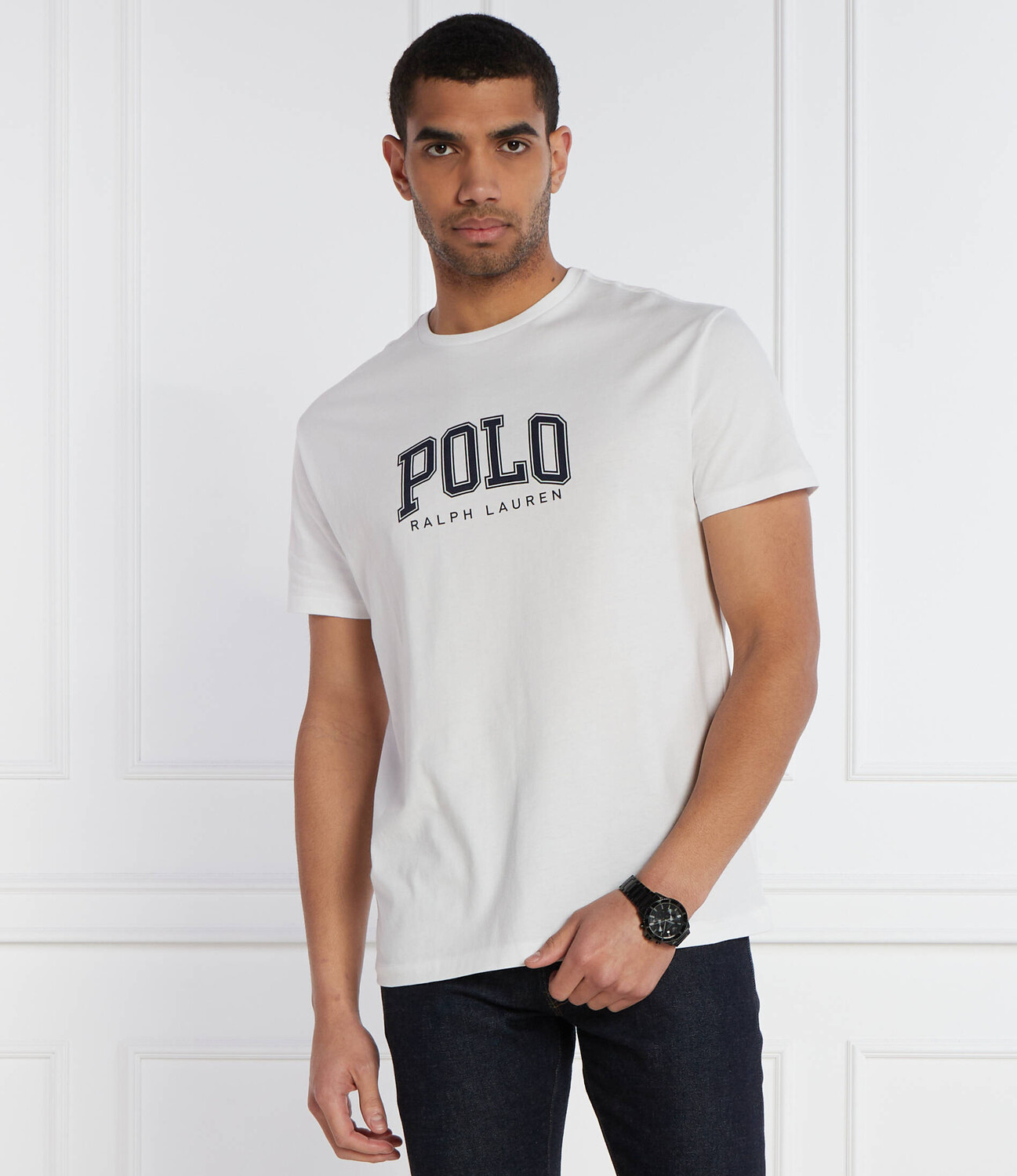 Футболка POLO RALPH LAUREN Classic fit, белый — фото 3