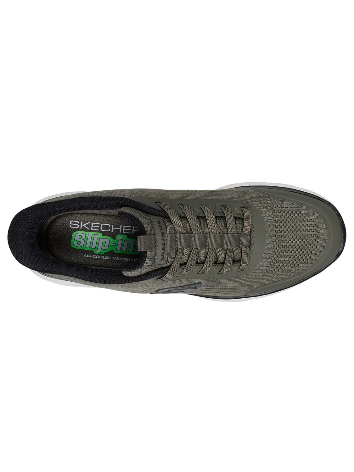 Треккинговые ботинки, оливковый, Skechers, оливковый — фото 4
