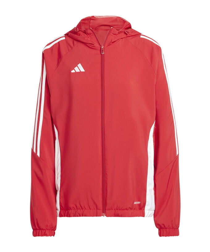 

Куртка для отдыха тиро 24 Adidas Performance, красный