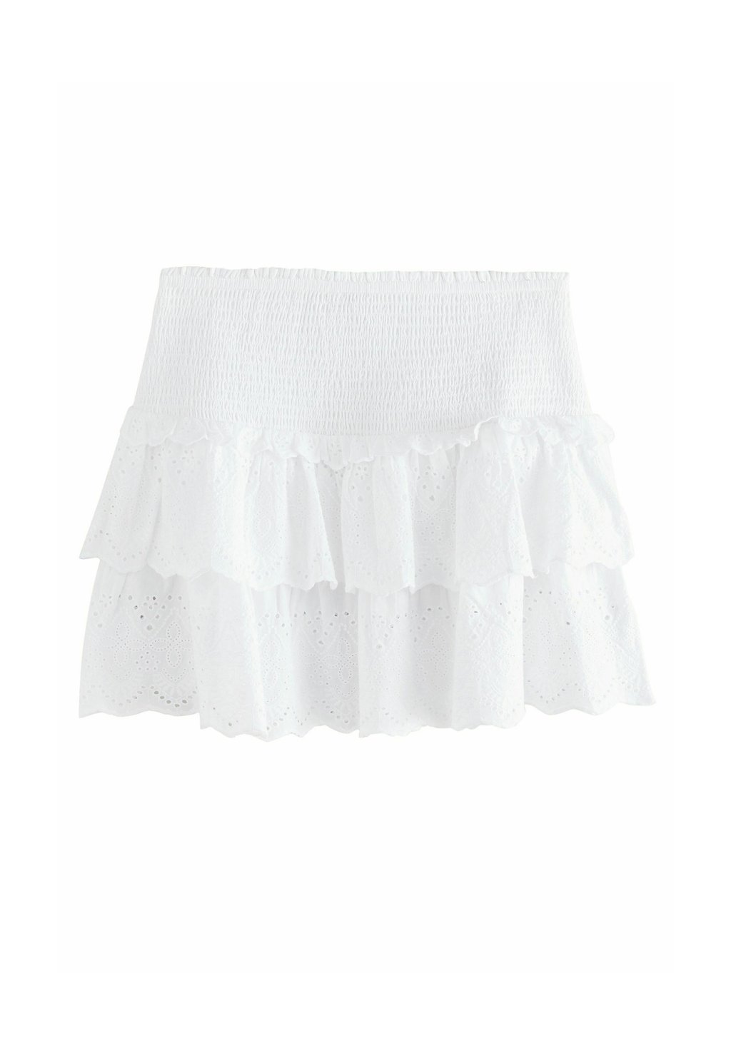 

Мини-юбка REGULAR FIT-RARA - A-line skirt Next, белый