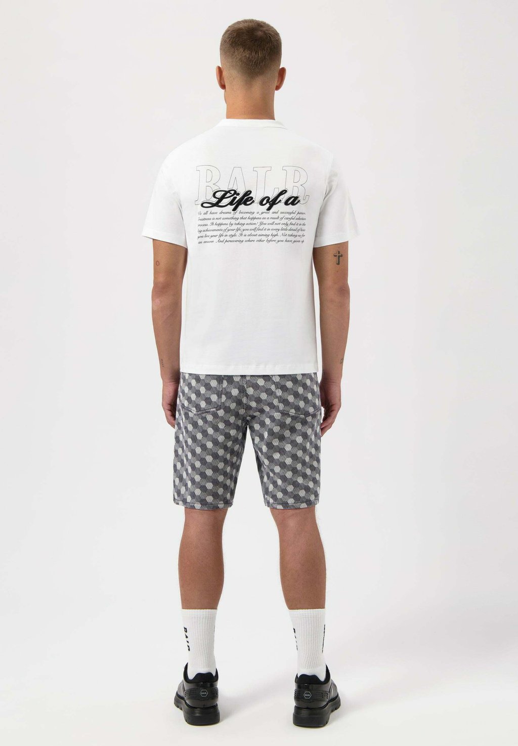 

Футболка с принтом BALR., белый