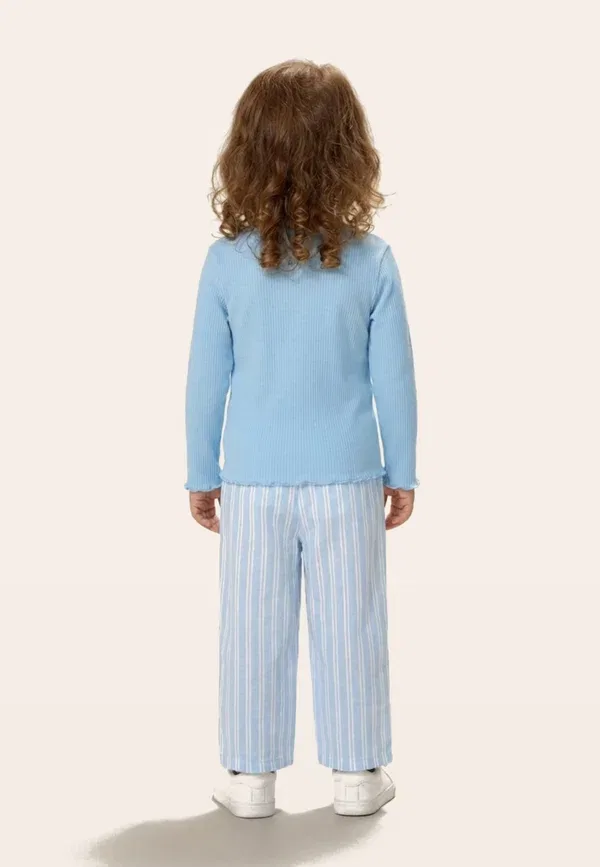 Топ Trianna l_s tee long sleeved top The New Siblings, вечно синий — фото 4
