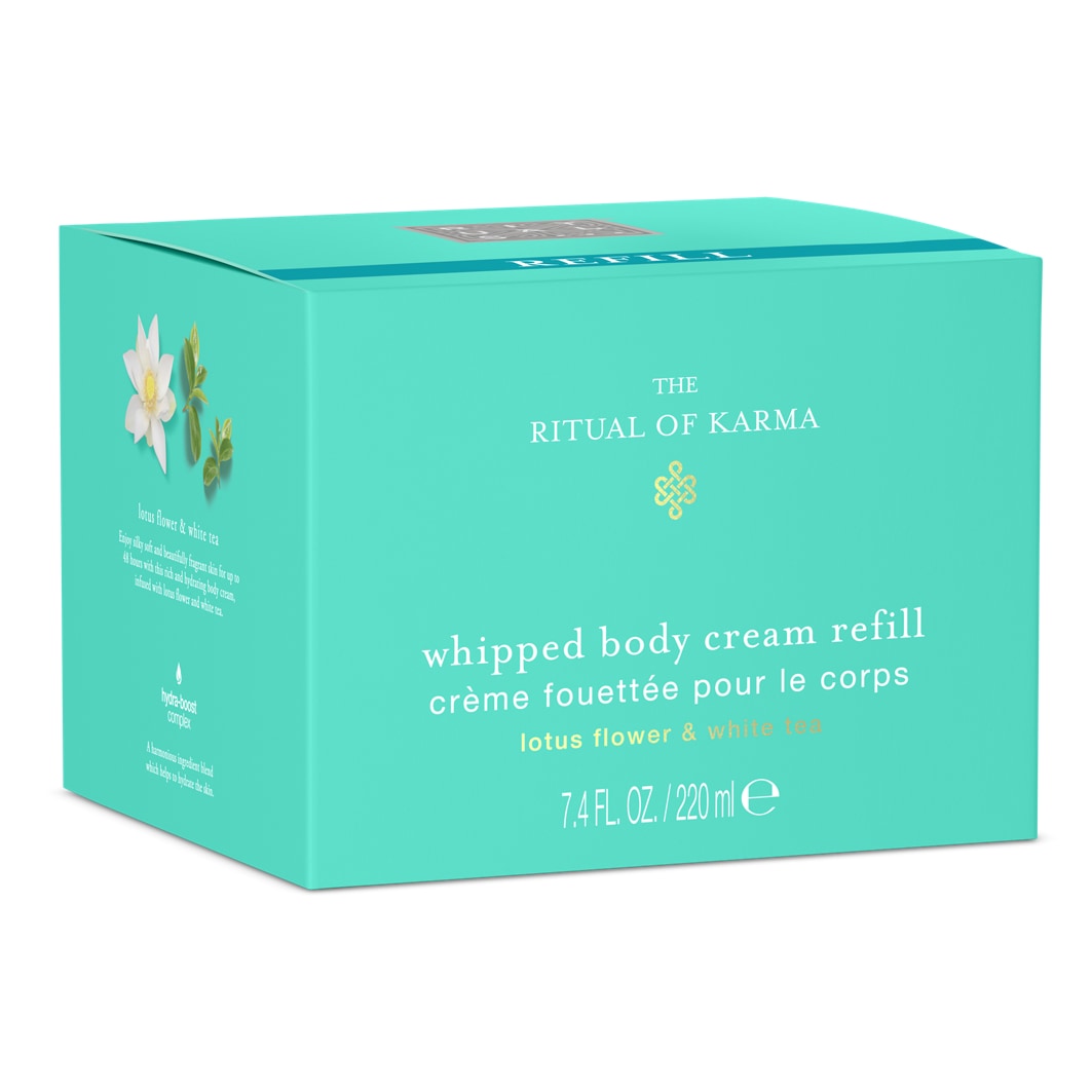 Крем для тела the ritual of karma 48h hydrating body cream Rituals, объем 220 мл. - refill — фото 2