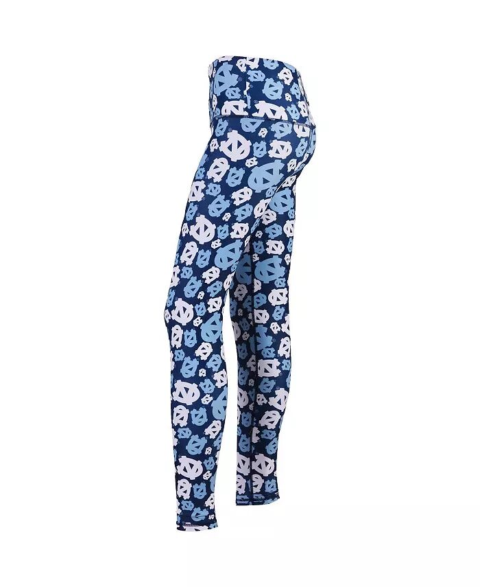 

Леггинсы Big Girls Carolina Blue, White North Carolina Tar Heels Stacked Mascot ZooZatz