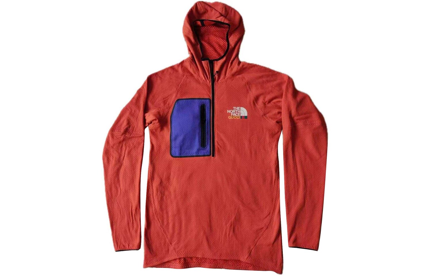 

Мужская толстовка The North Face X, оранжевая Gucci, оранжевый