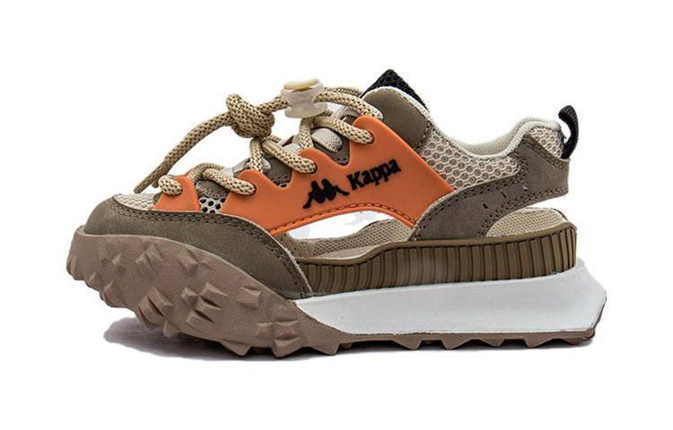 

Kappa Детские повседневные кроссовки Low Top коричневые KAPPA KIDS