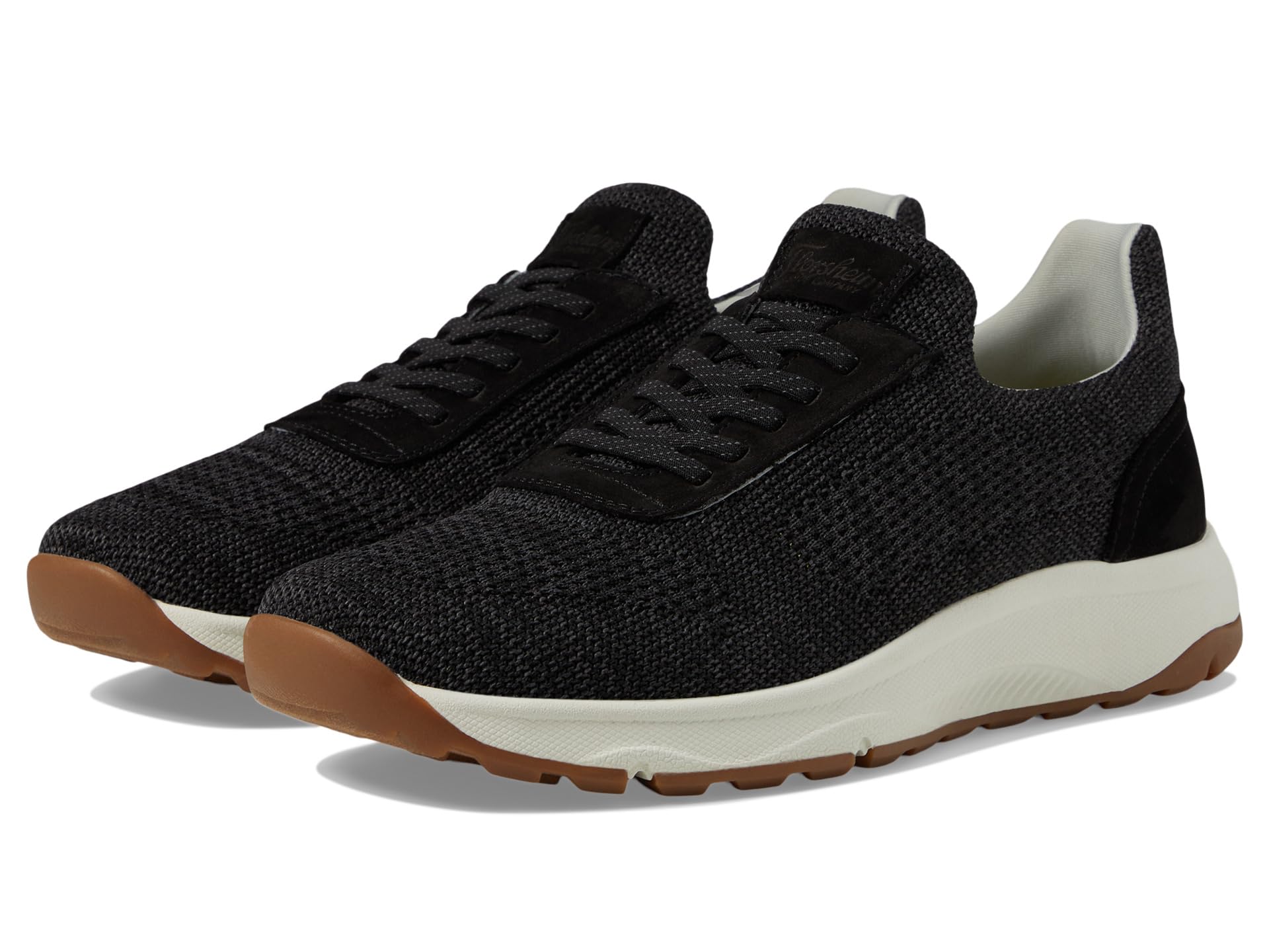 

Кроссовки Florsheim Satellite Knit Elastic Lace Slip-On Sneakers, черный