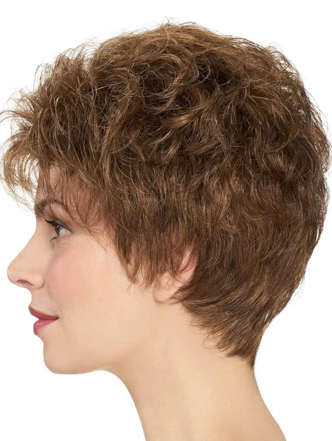 Парик «Sofie» из высококачественных синтетических волос от Lofty Lofty, Dark/Honey Blonde Mixed — фото 3