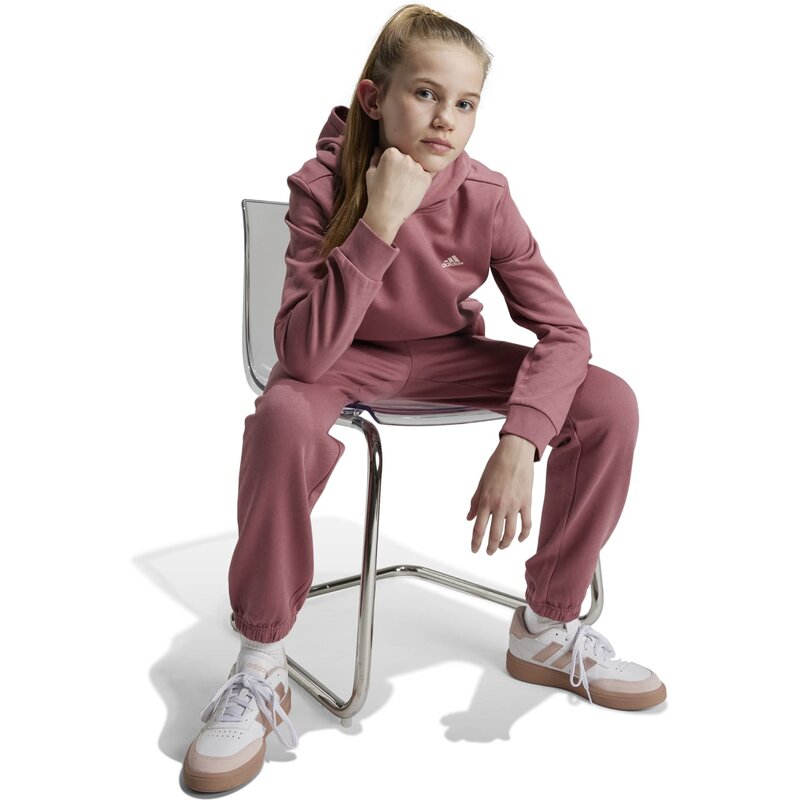 Уютный детский комплект Kapuzensweat Essentials с маленьким логотипом Adidas, цвет precri — фото 4