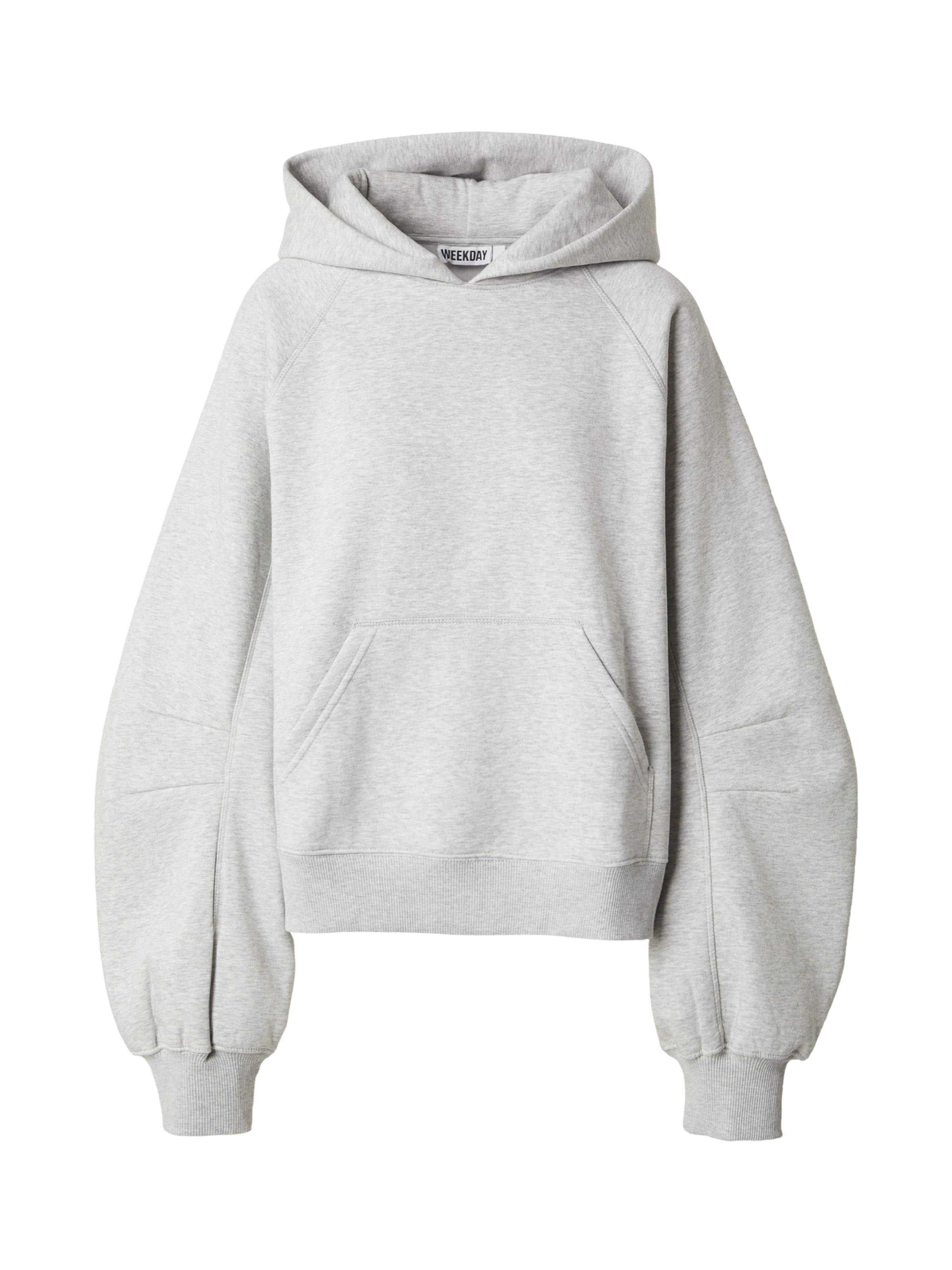 

WEEKDAY Толстовка в крапчатом сером