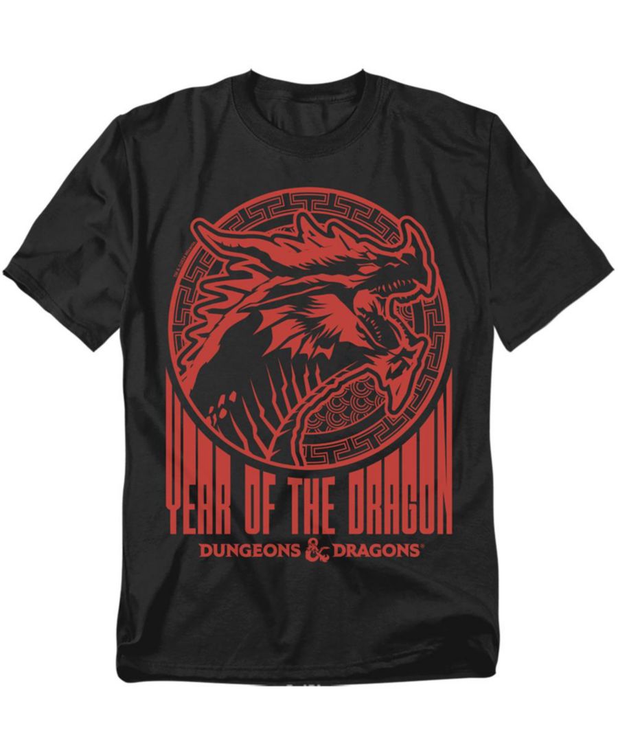 

Мужская красная футболка Dungeons And Dragons Year Of The Dragon Street D&D, Black, Красный, Мужская красная футболка Dungeons And Dragons Year Of The Dragon Street D&D, Black