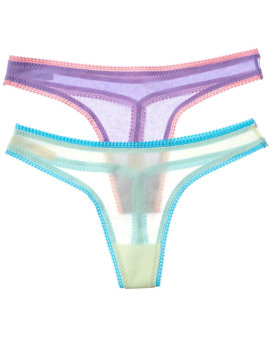

OnGossamer 2pk Hip-G стринги On Gossamer, зеленый