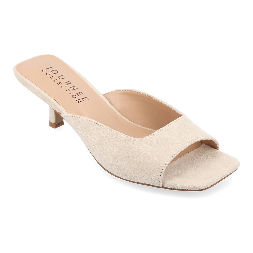 Женские сандалии в форме котенка Journee Collection Larna, цвет Bone