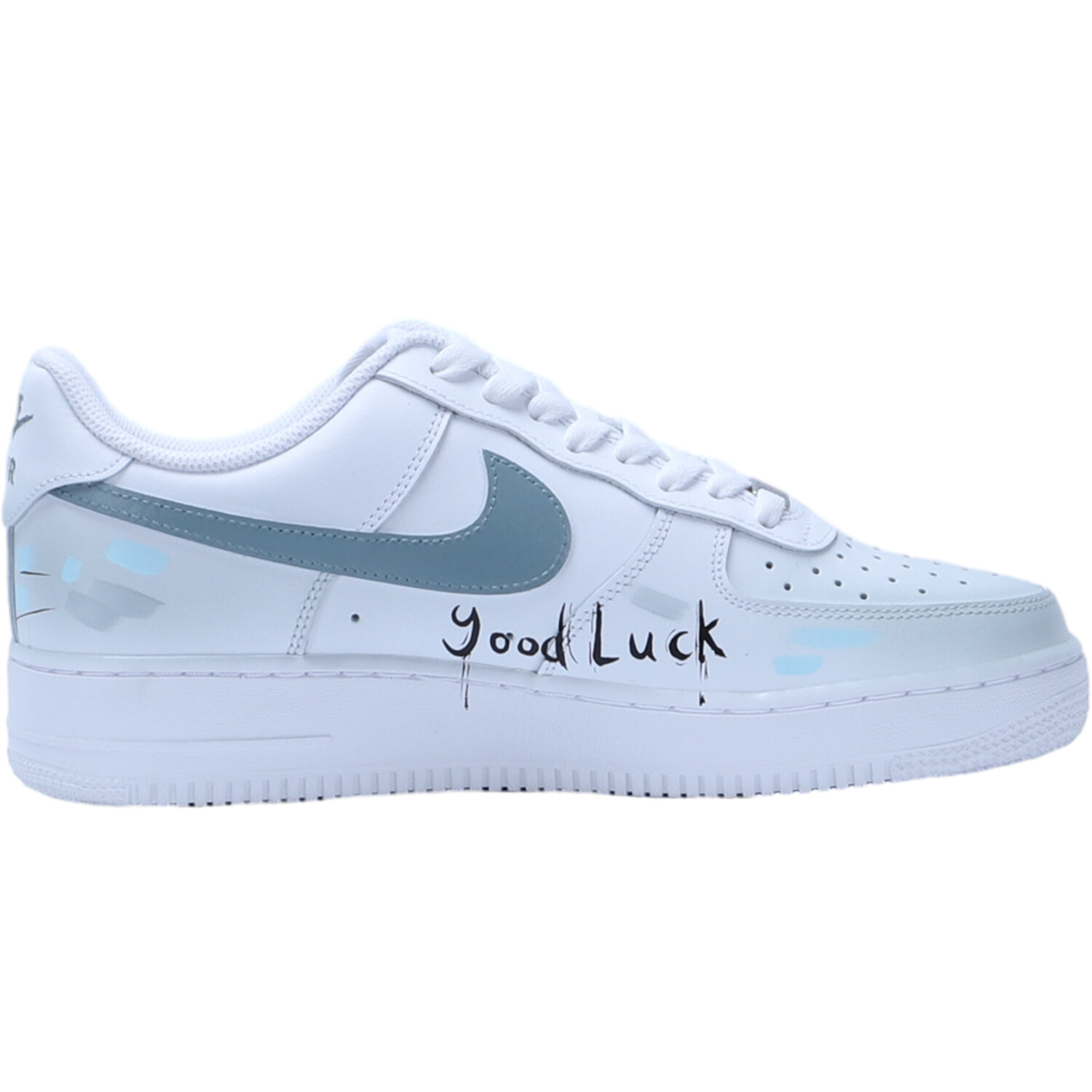 

Мужские кроссовки для скейтбординга Nike Air Force 1, White