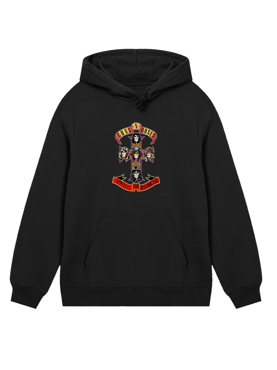 

Свитер F4NT4STIC GunsnRoses Appetite For Destruction, черный