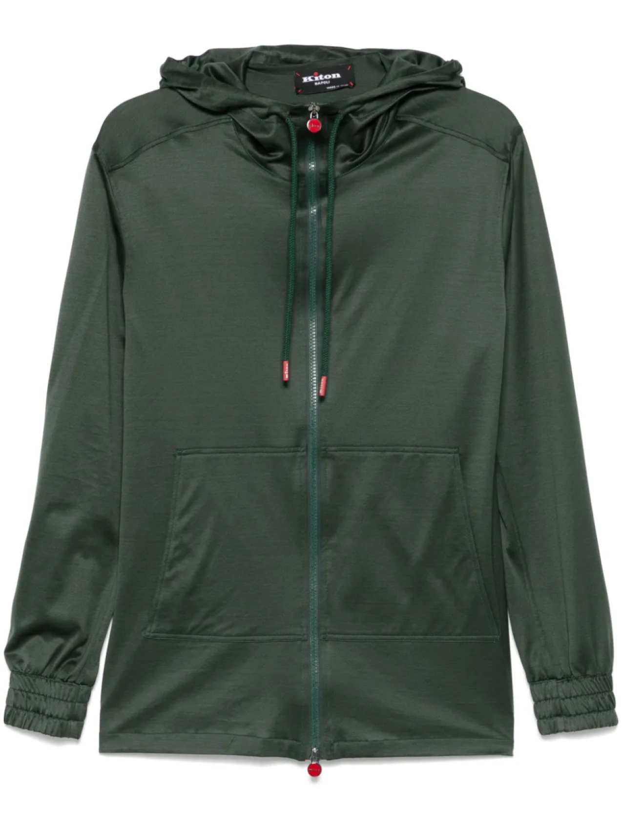 

Kiton базовое худи, зеленый
