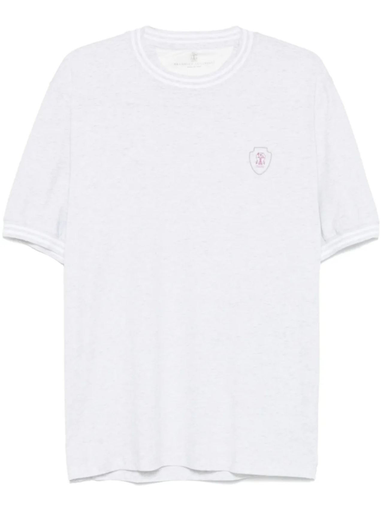

Футболка Brunello Cucinelli из легкого джерси, серый