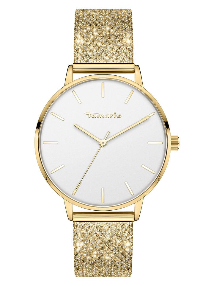

Tamaris Кварцевые часы золотисто-белого цвета