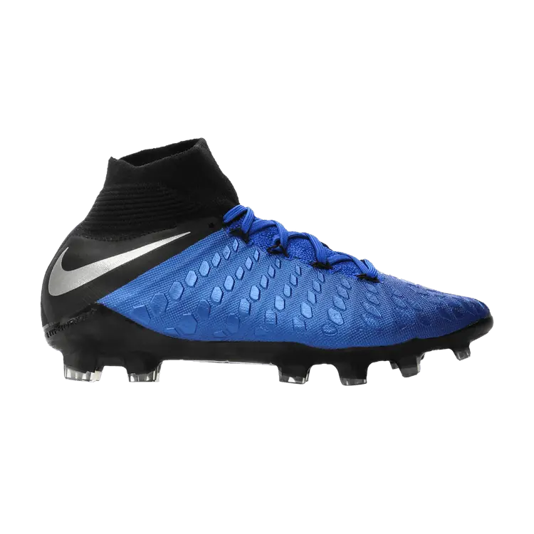

Кроссовки Hypervenom 3 Elite DF FG GS 'Racer Blue', синий