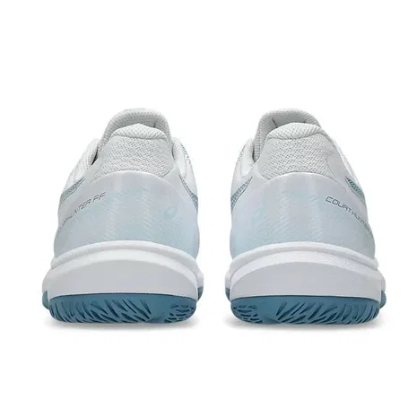 Кроссовки для бадминтона «Court Hunter FF» от ASICS, White X Blue — фото 4