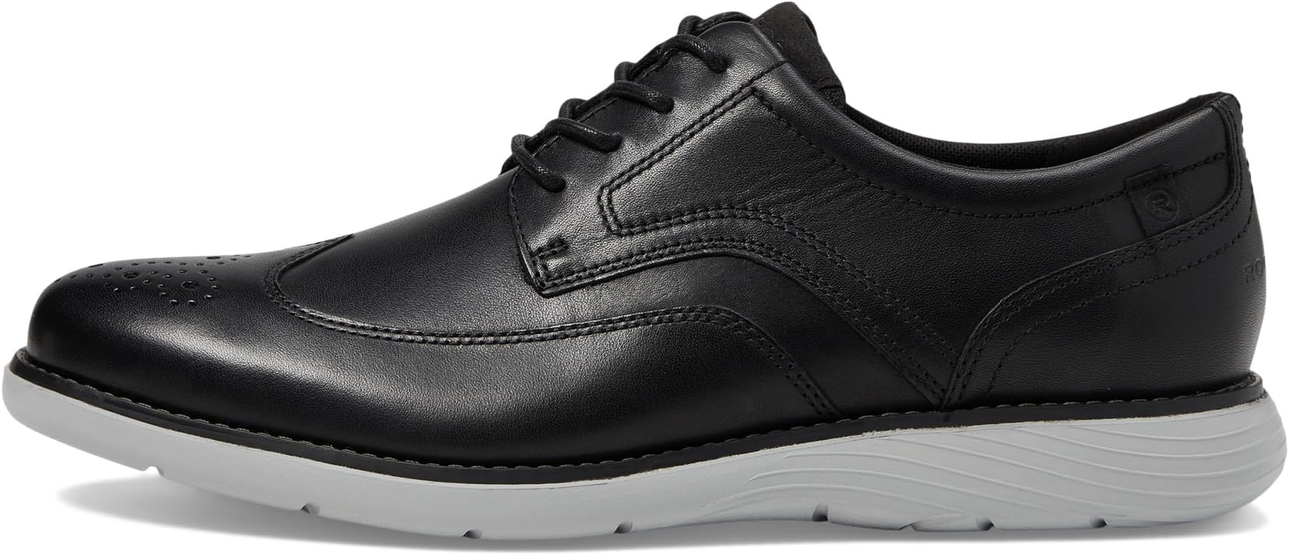 Оксфорды Rockport Men's Garett Wing Tip, Black/Vapor — фото 4