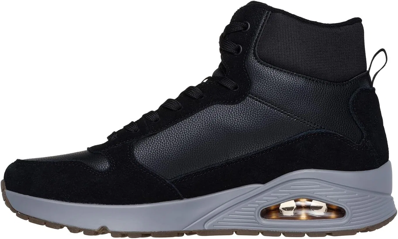 Ботинки Skechers UNO Stacre Mid Schwarz BLK, Black Blk — фото 2