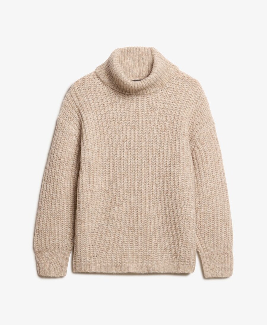 

Водолазка Superdry Sweater, бежевый