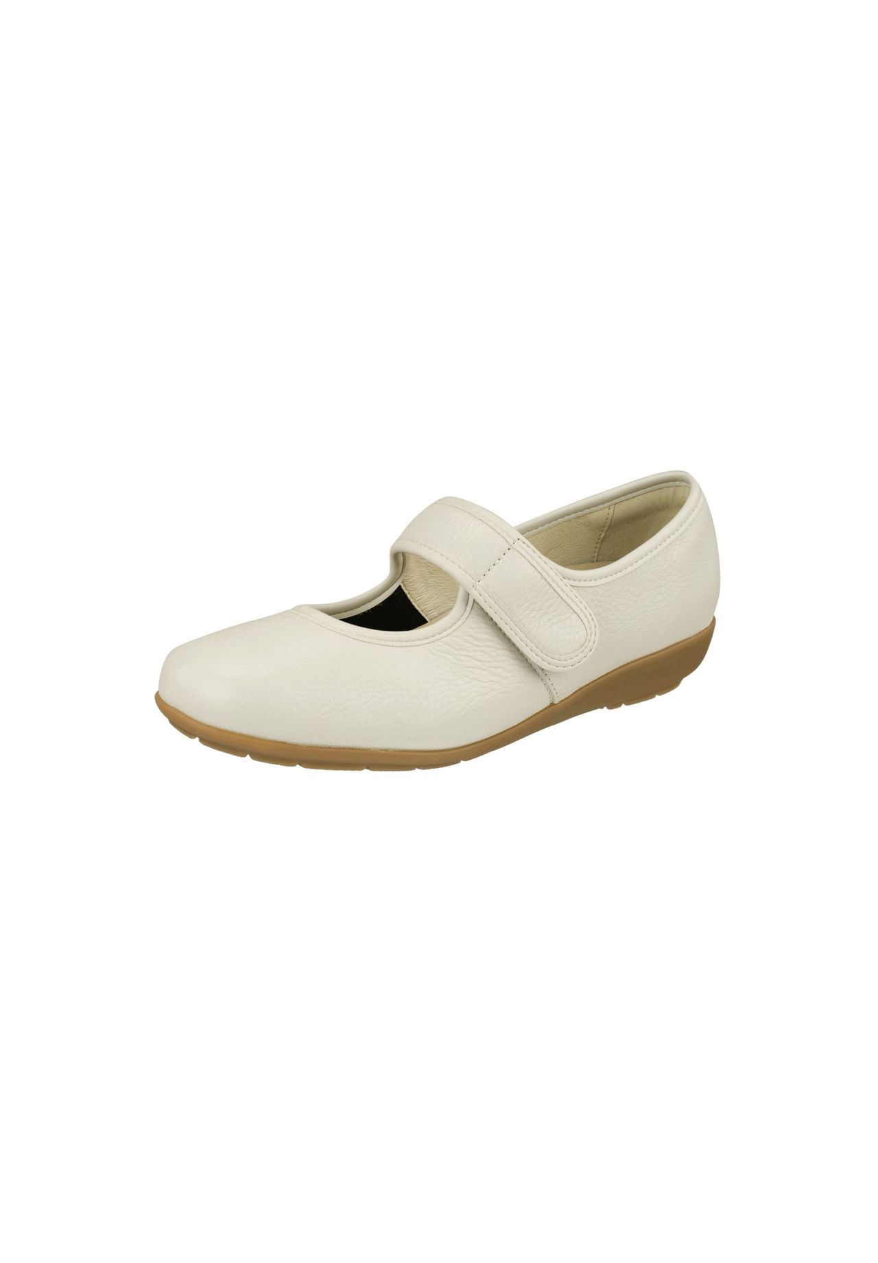 Туфли на липучке Susanne с латексной стелькой Memo Natural Feet, бежевый